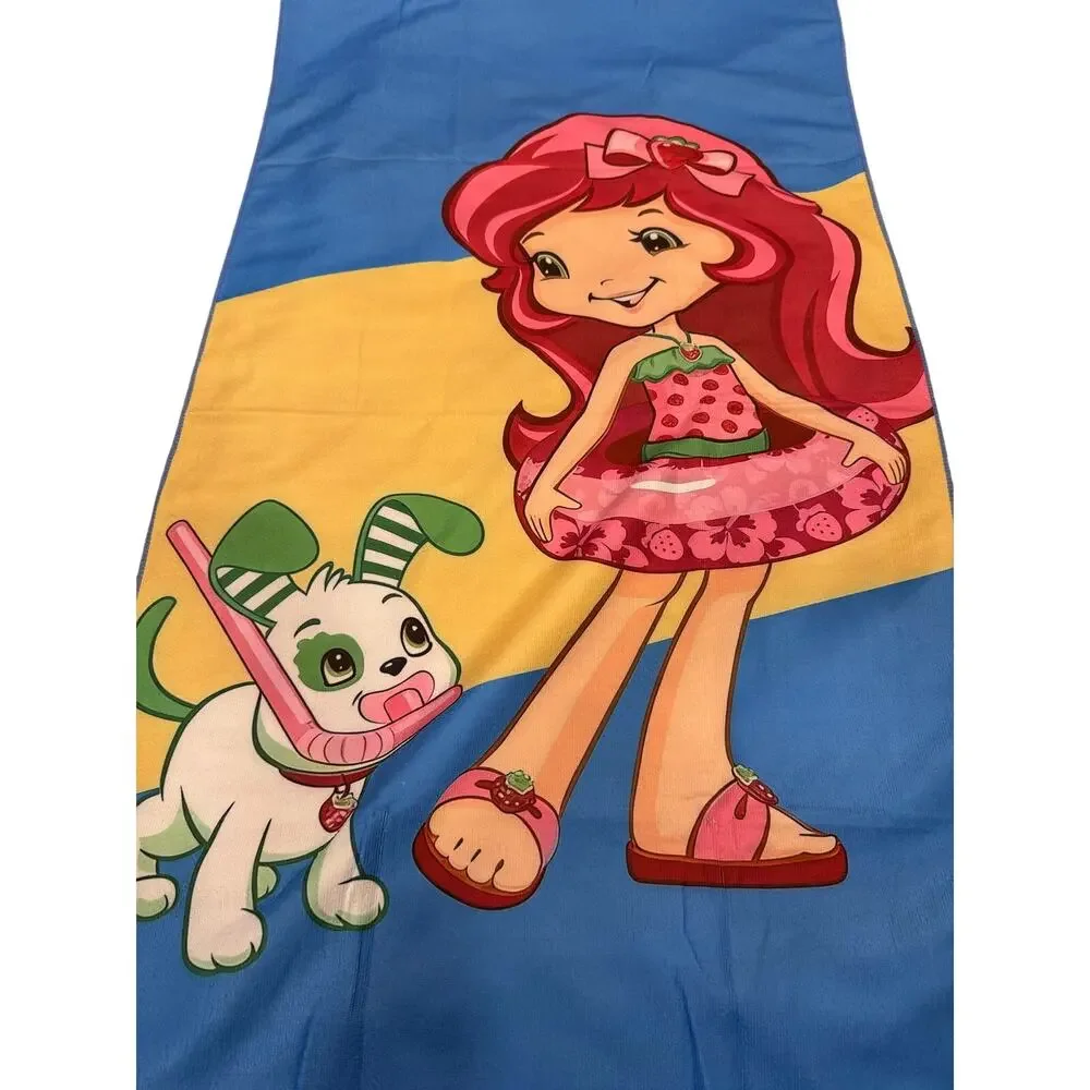 Strawberry shortcake beach towel